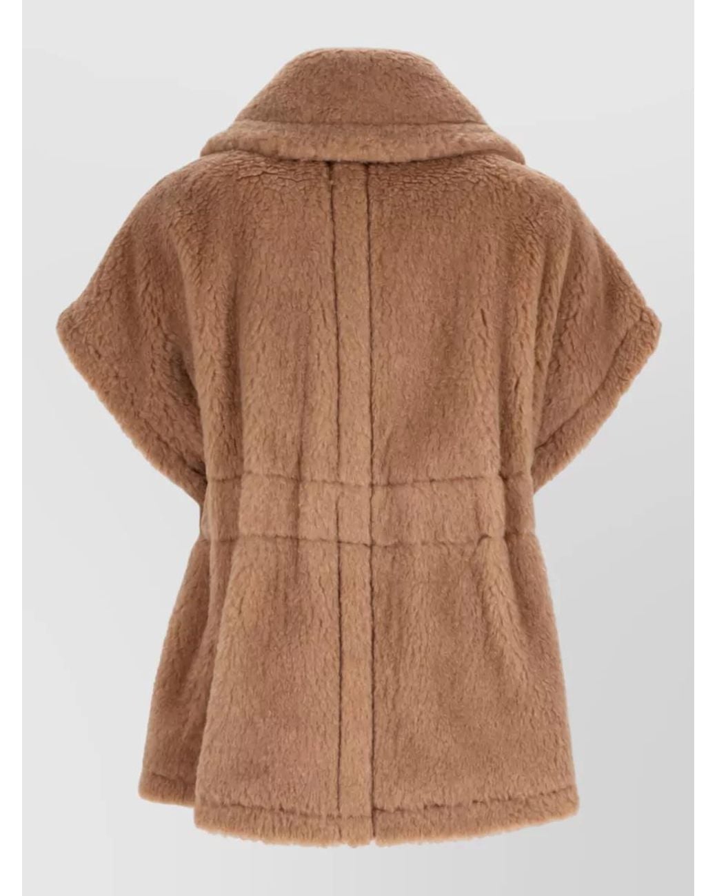 Max Mara Brown Camel Hair Silk Jacket