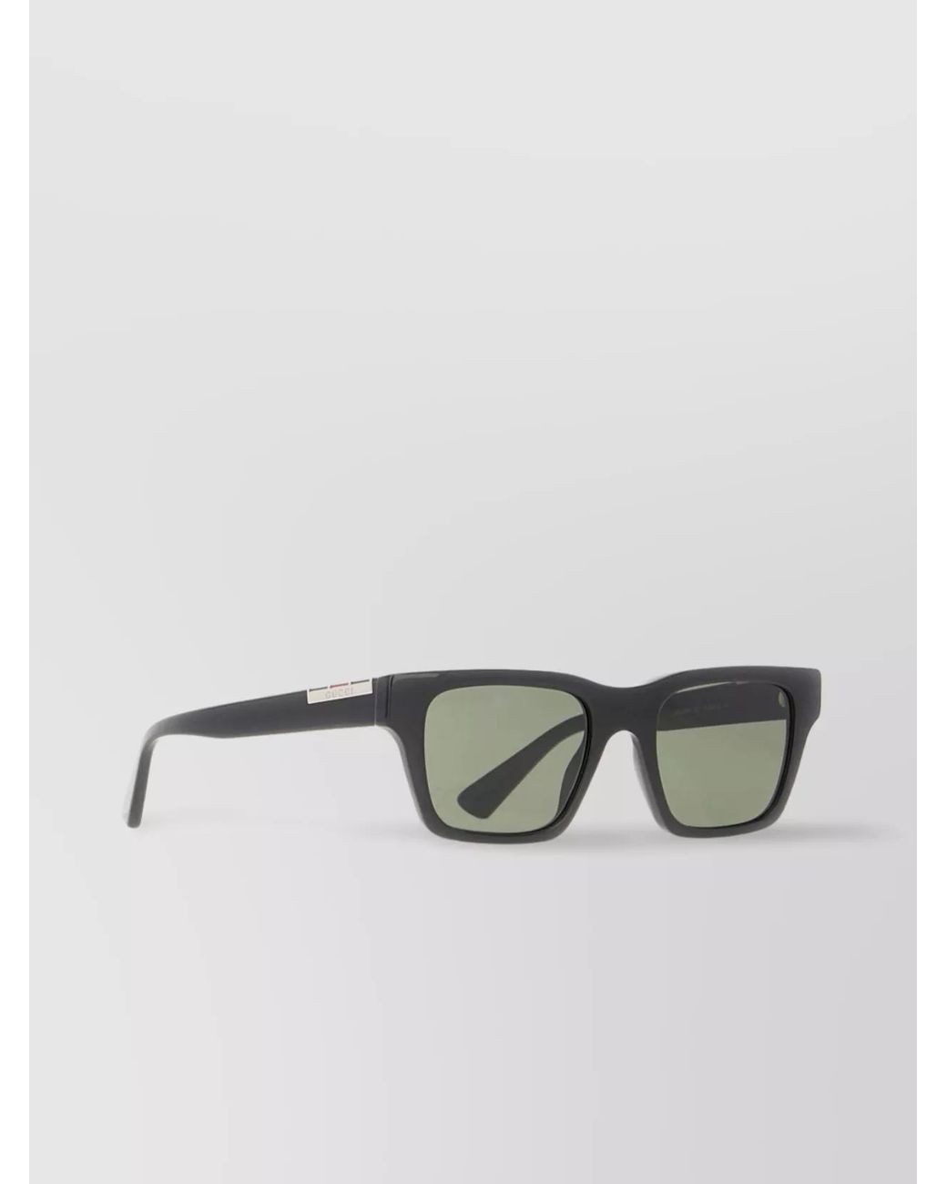 Gucci Green Rectangular Sunglasses for men