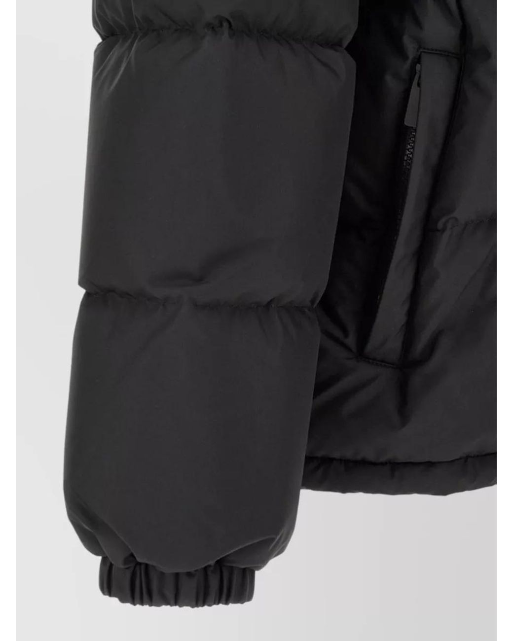 Burberry Black Quilted Down Puffer Jacket for men