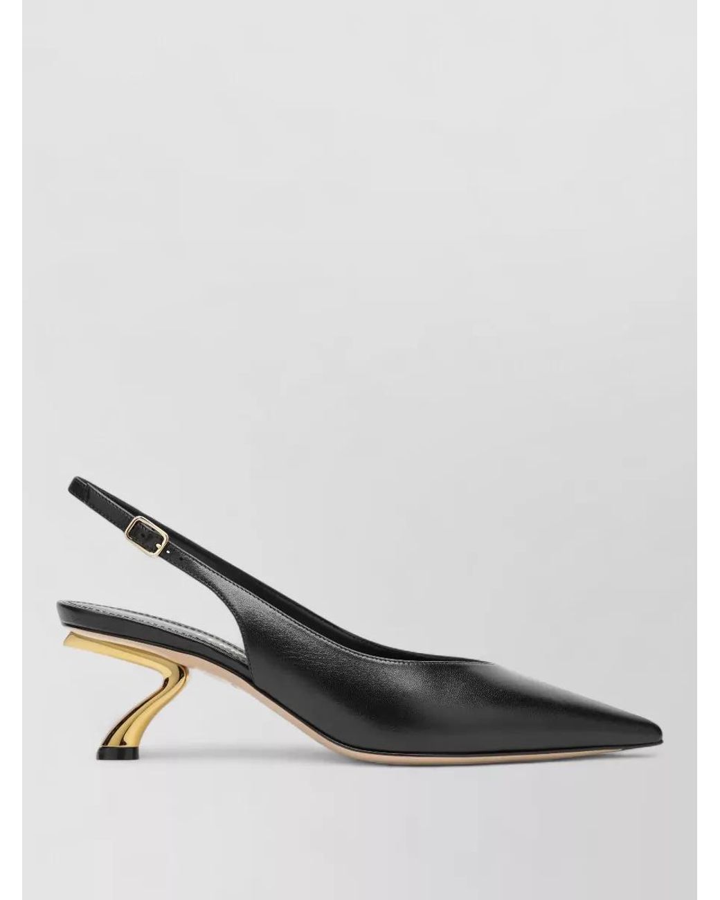 Ferragamo Multicolor Leather Slingback Pumps
