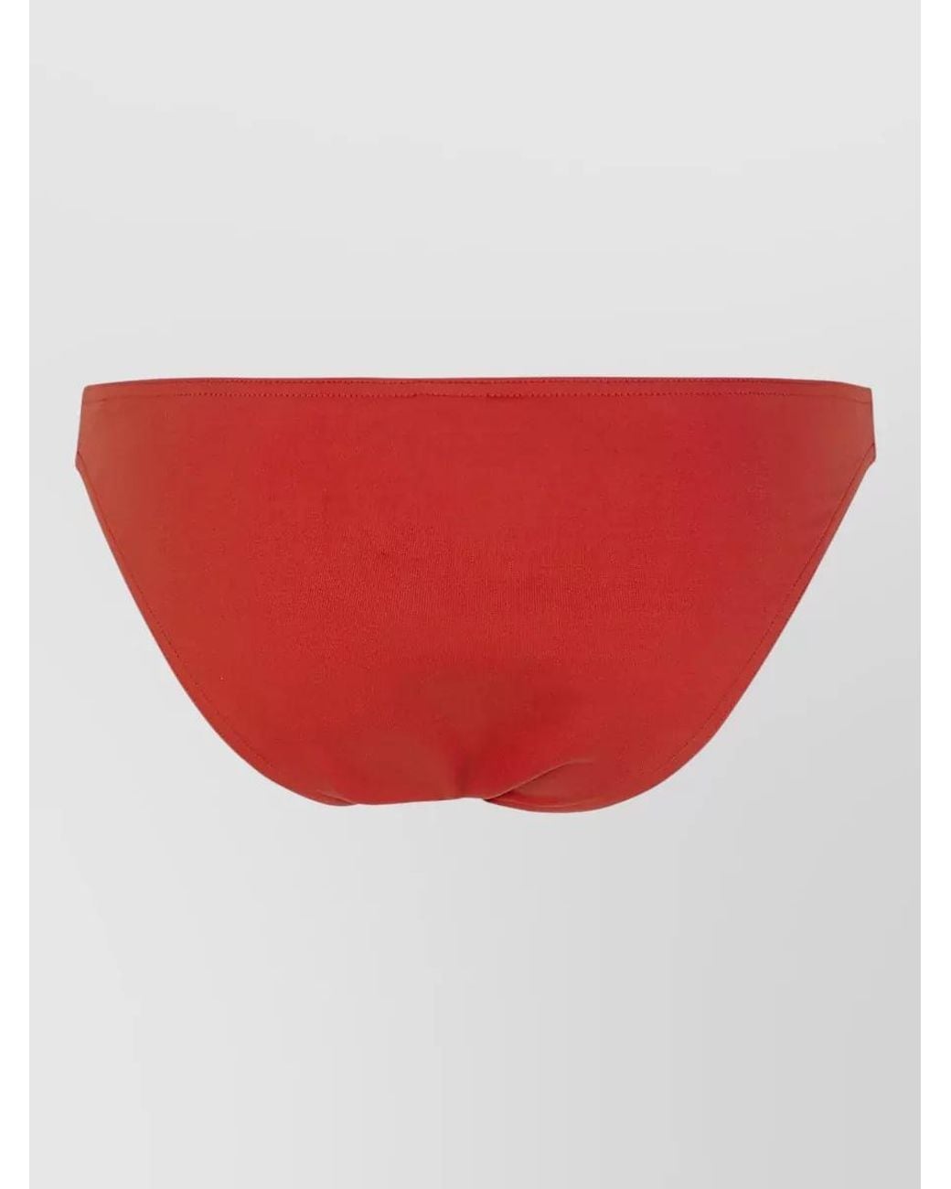 Eres Red Mid-Rise Bikini Bottom