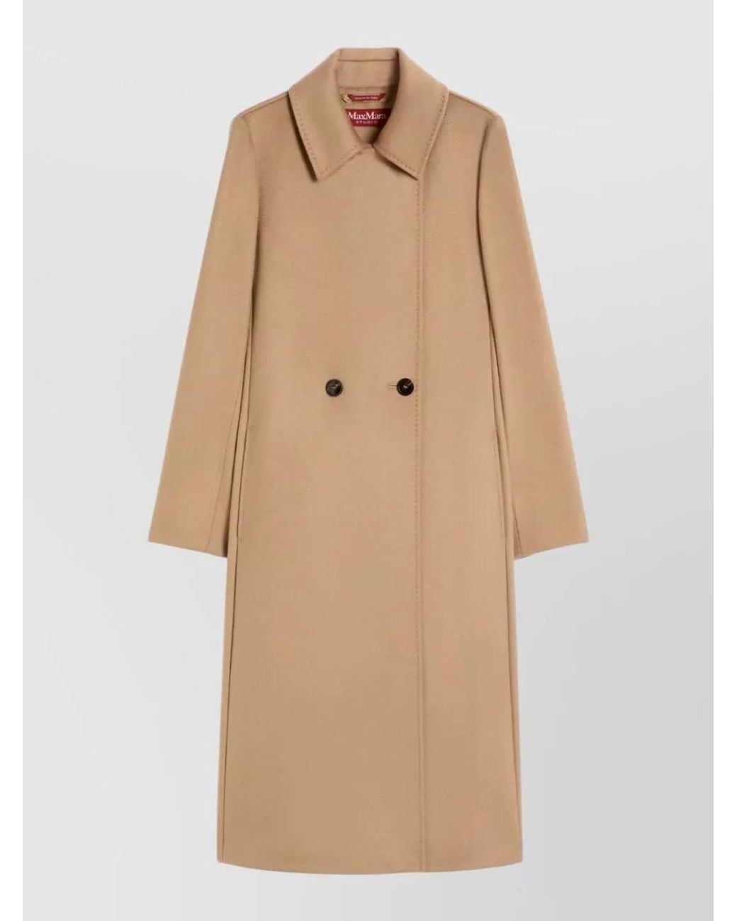 Max Mara Natural Wool Fitted Jacket