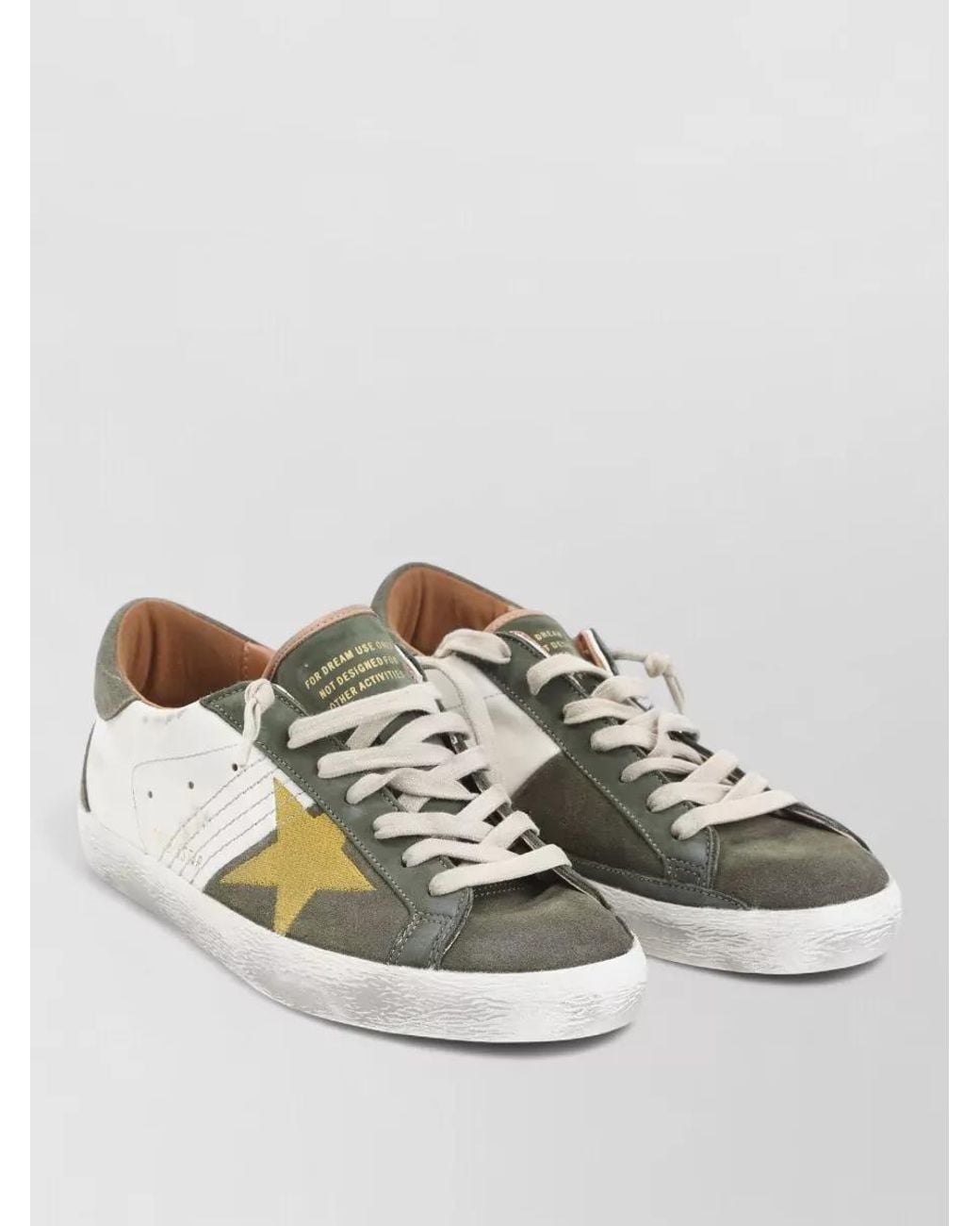 Golden Goose Deluxe Brand Metallic Leather Low-Top Sneakers for men