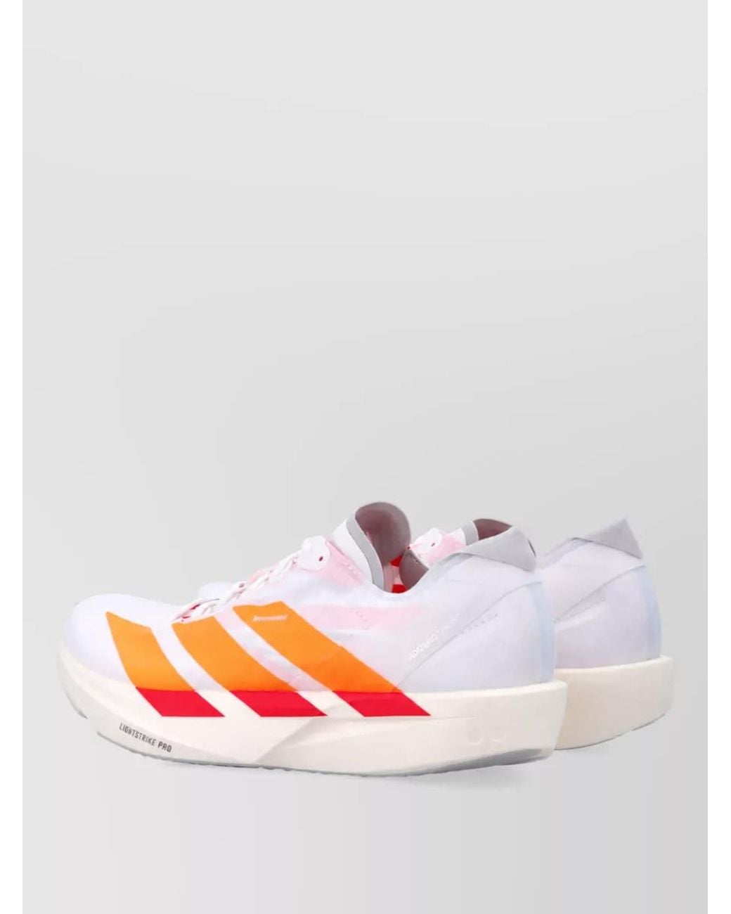 Adidas Originals Pink Textile Lace-Up Running Shoes