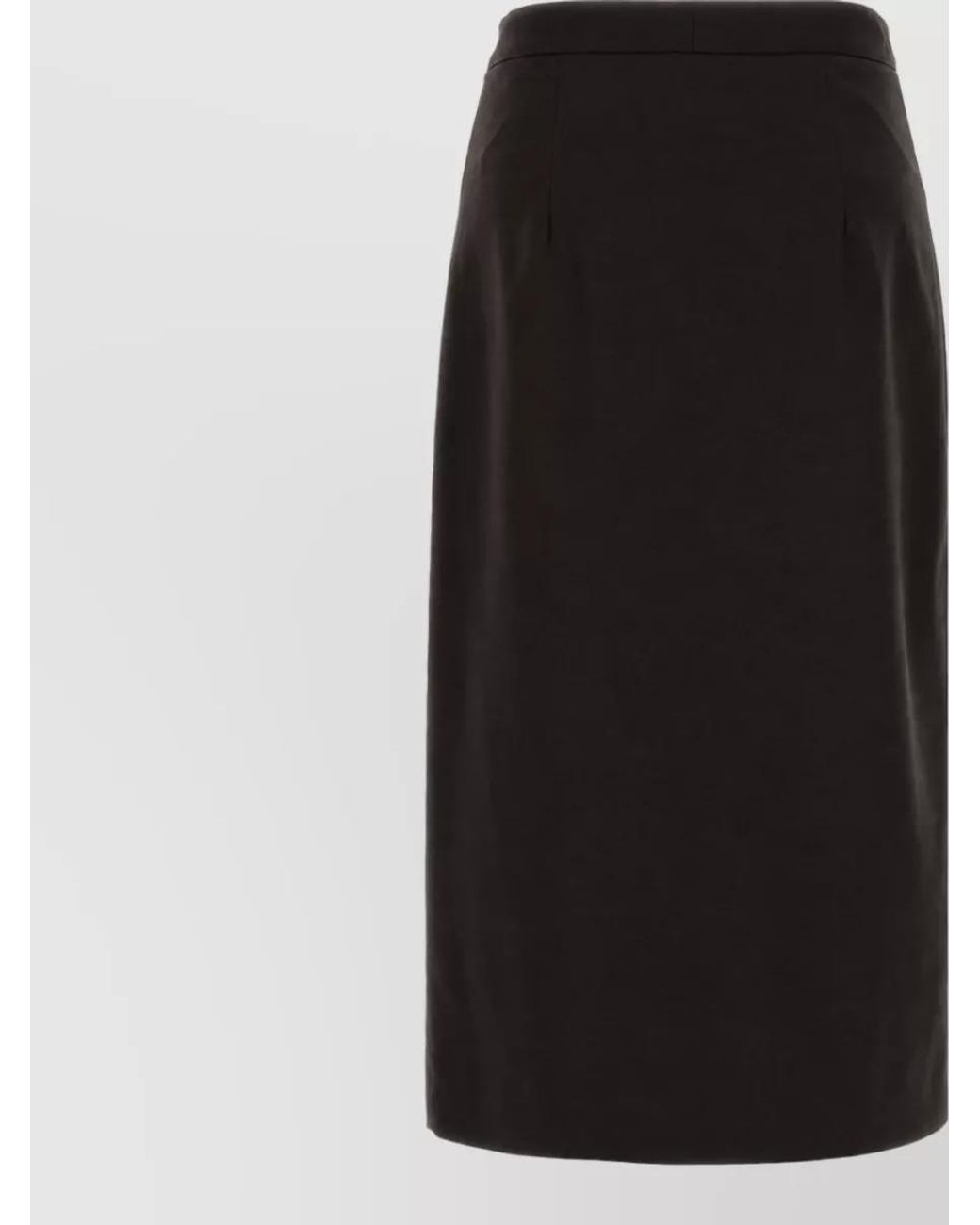 LE SULLY STUDIO Black Stretch Pencil Skirt
