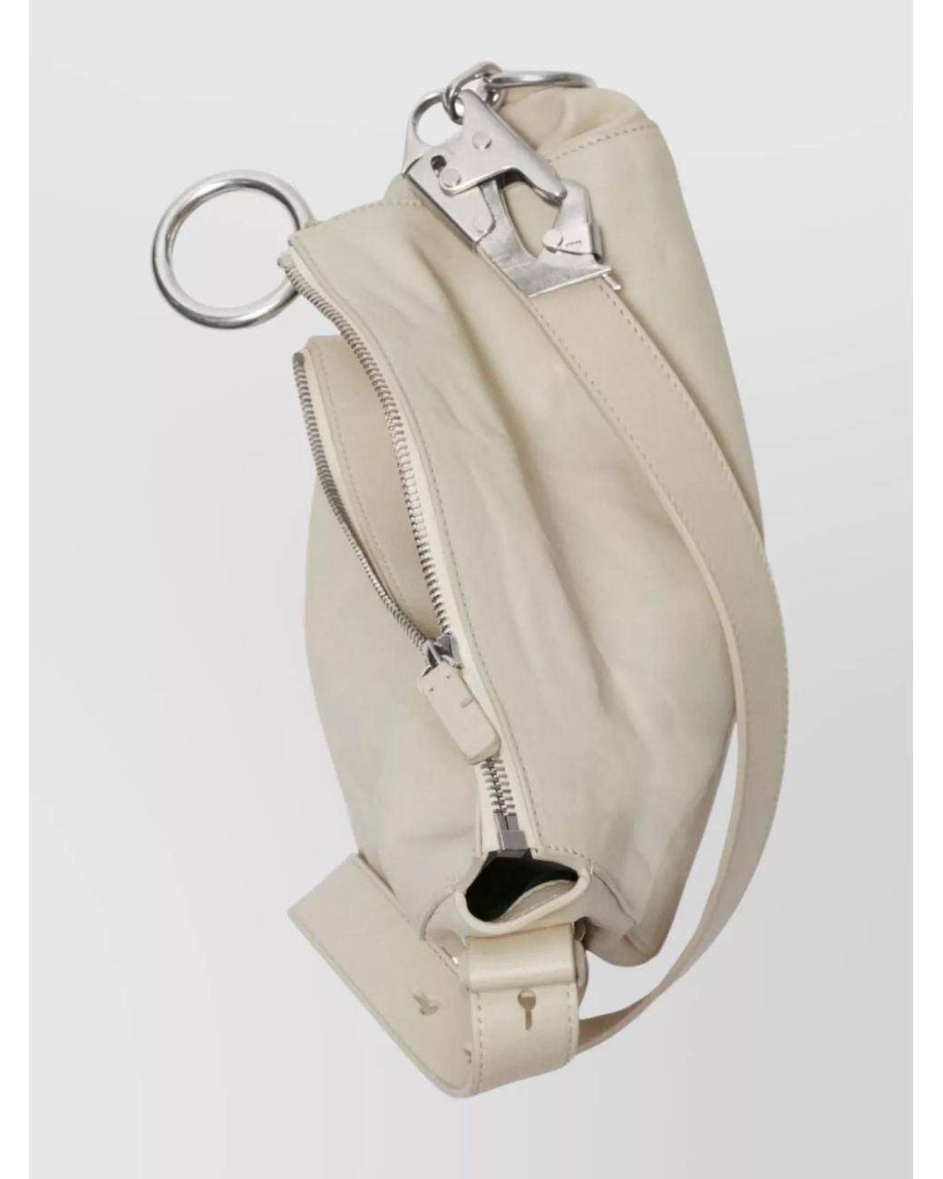 Burberry Natural Small Calf Leather Shoulder Bag