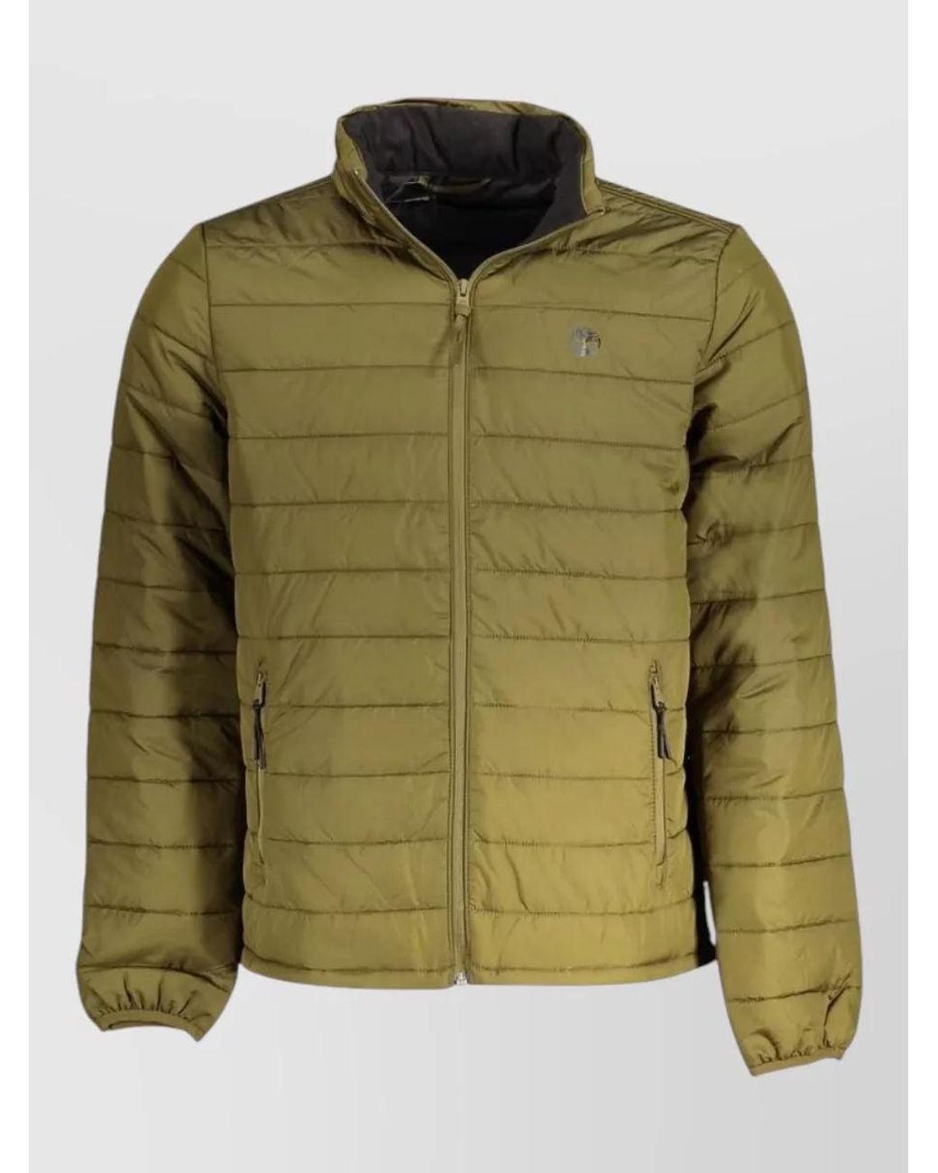 Timberland Green Quilted Puffer Jacket for men