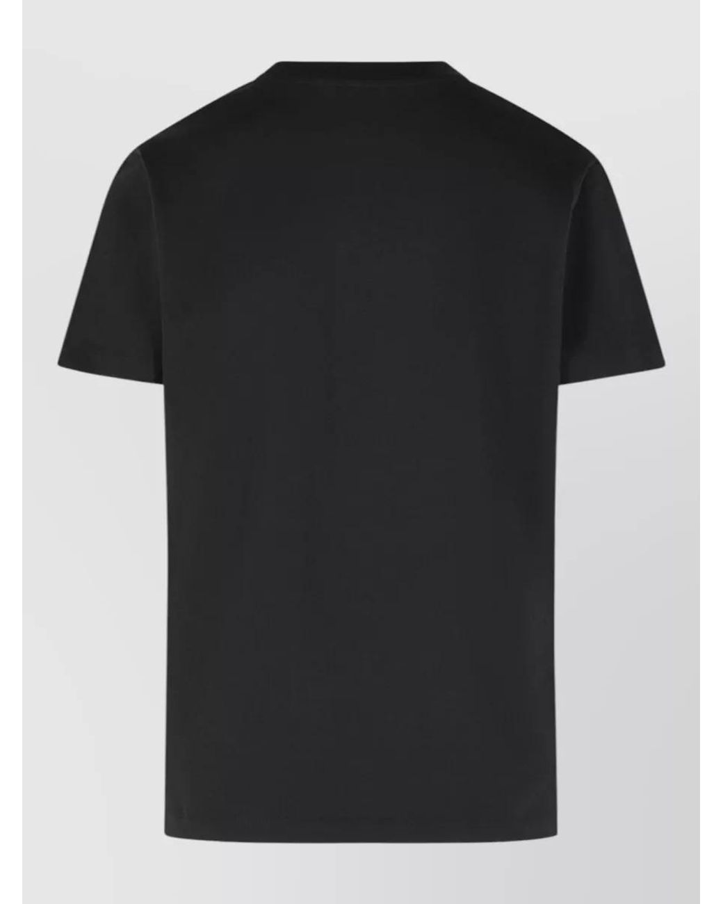 Moncler Black Cotton T-Shirt