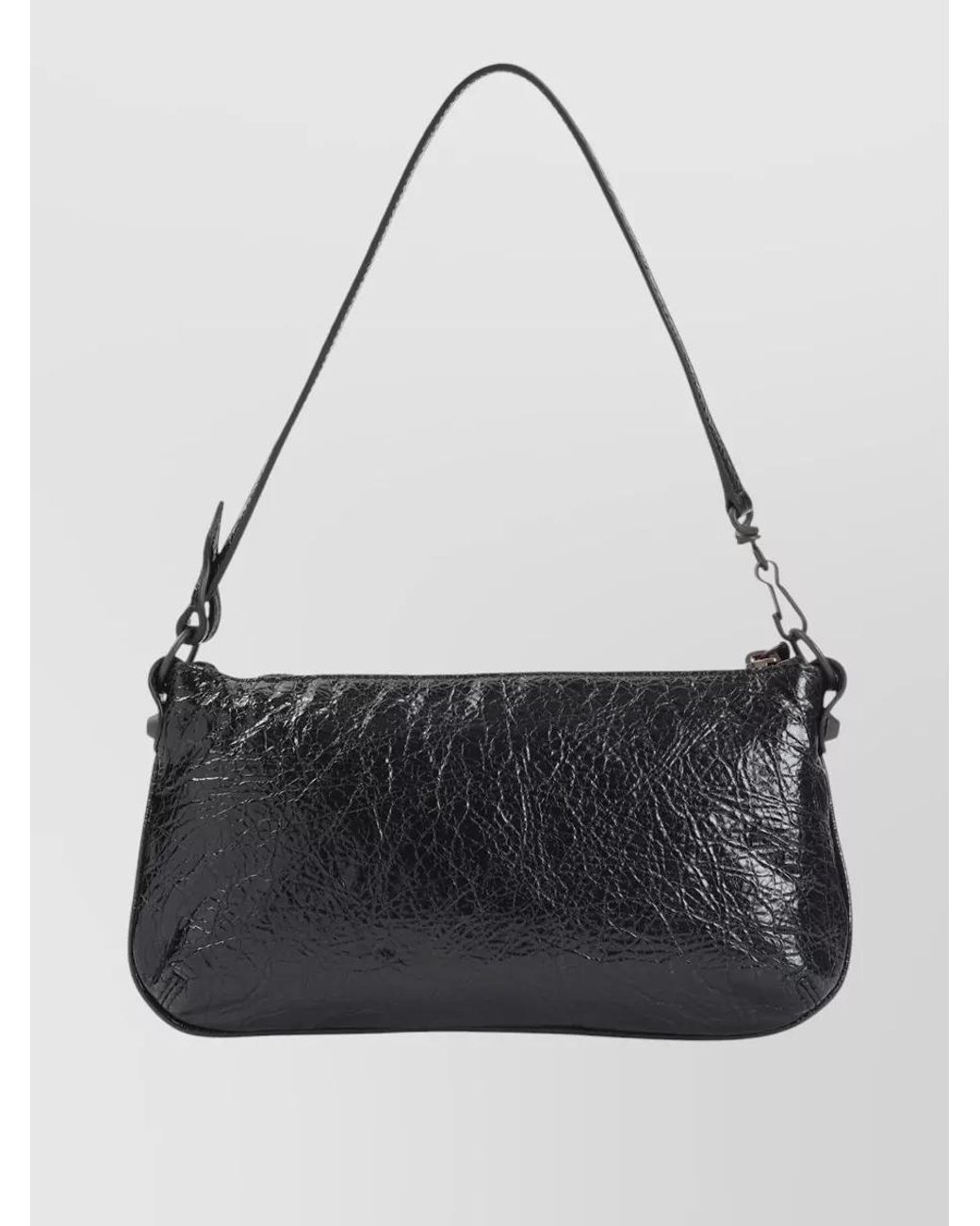 Balenciaga Black Leather Le City Pouch Bag
