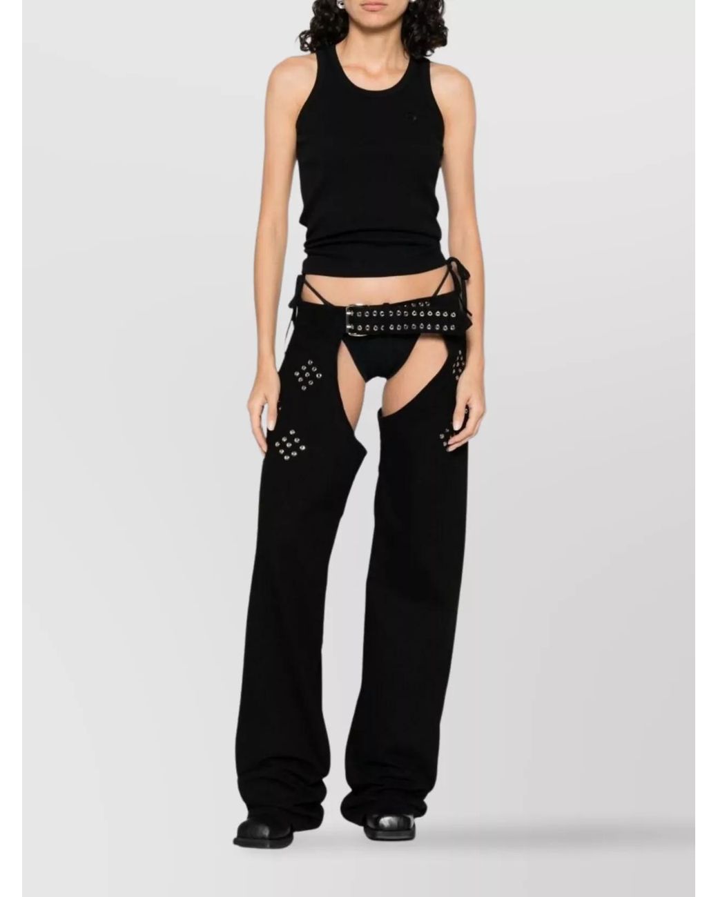 Coperni Black Sleeveless Top