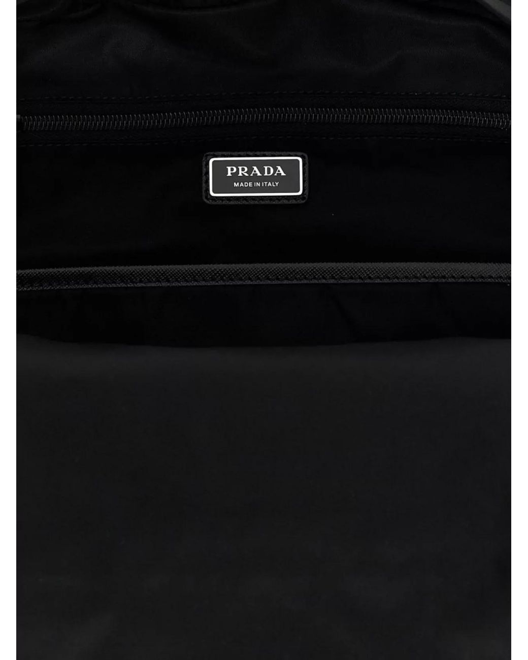 Prada Black Nylon Backpack for men