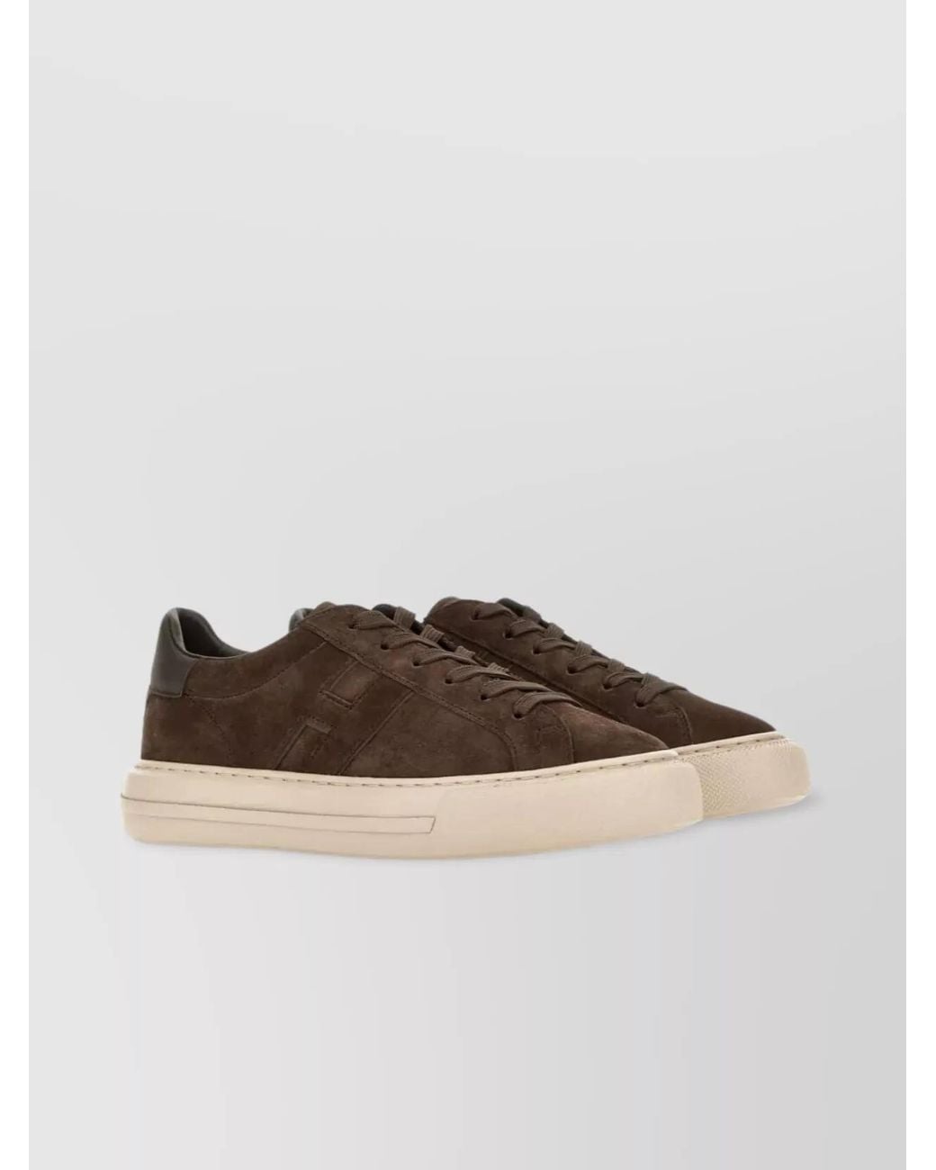 Hogan Brown Low-Top Sneakers for men