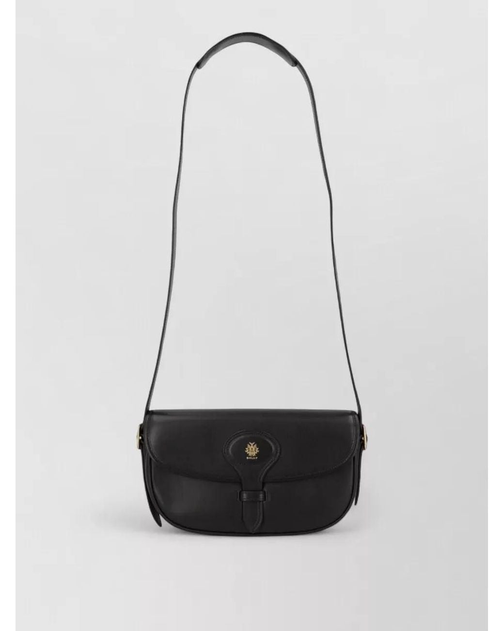 Bally White Beckett Leather Cross-Body Bag