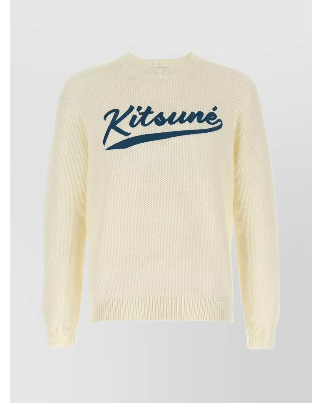 Maison Kitsuné Natural Cotton Blend Sweater for men
