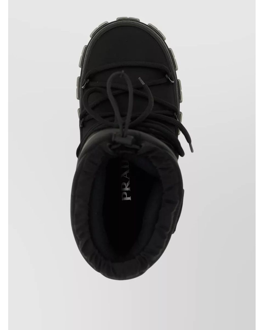 Prada Black Nylon Ankle Boots