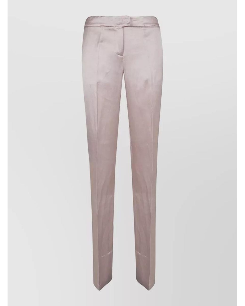 ANDAMANE Multicolor Straight-Leg Tailored Trousers