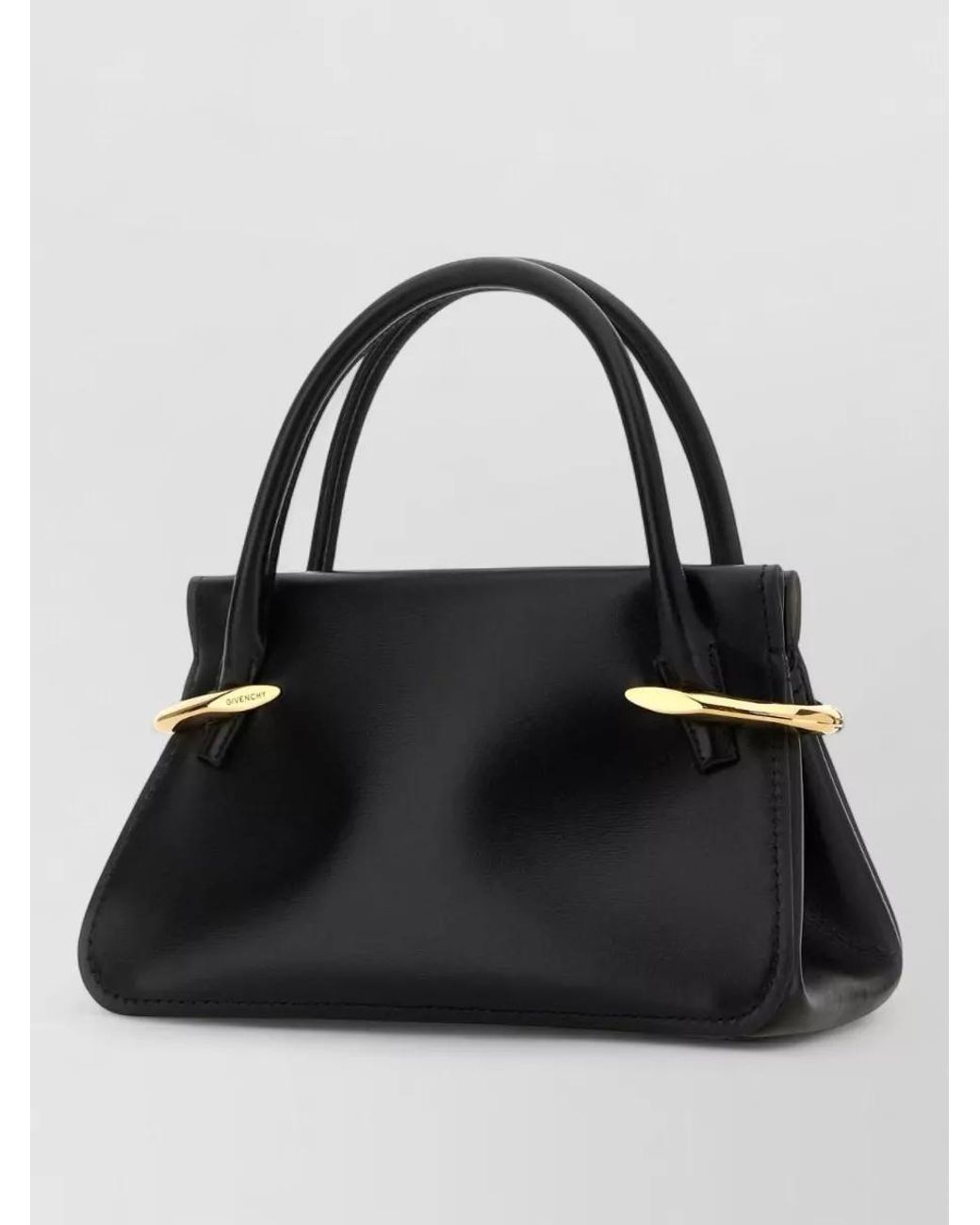 Givenchy Black Pinch Mini Leather Clutch Bag