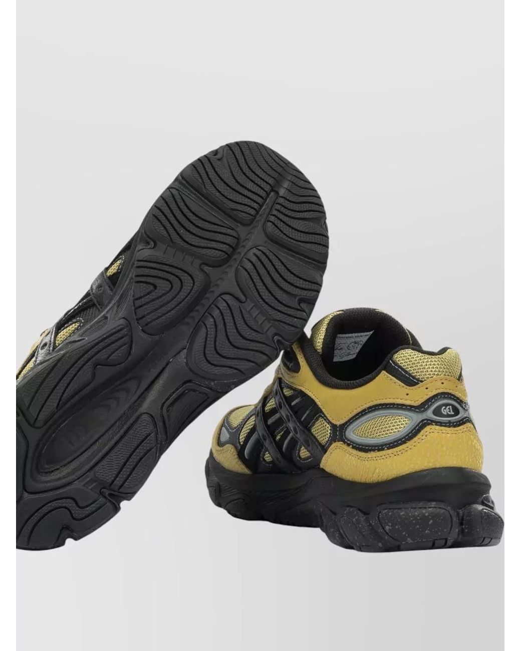 Asics Multicolor Leather Low-Top Sneakers for men
