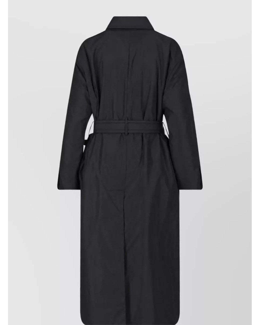 Aspesi Black Trench Coat