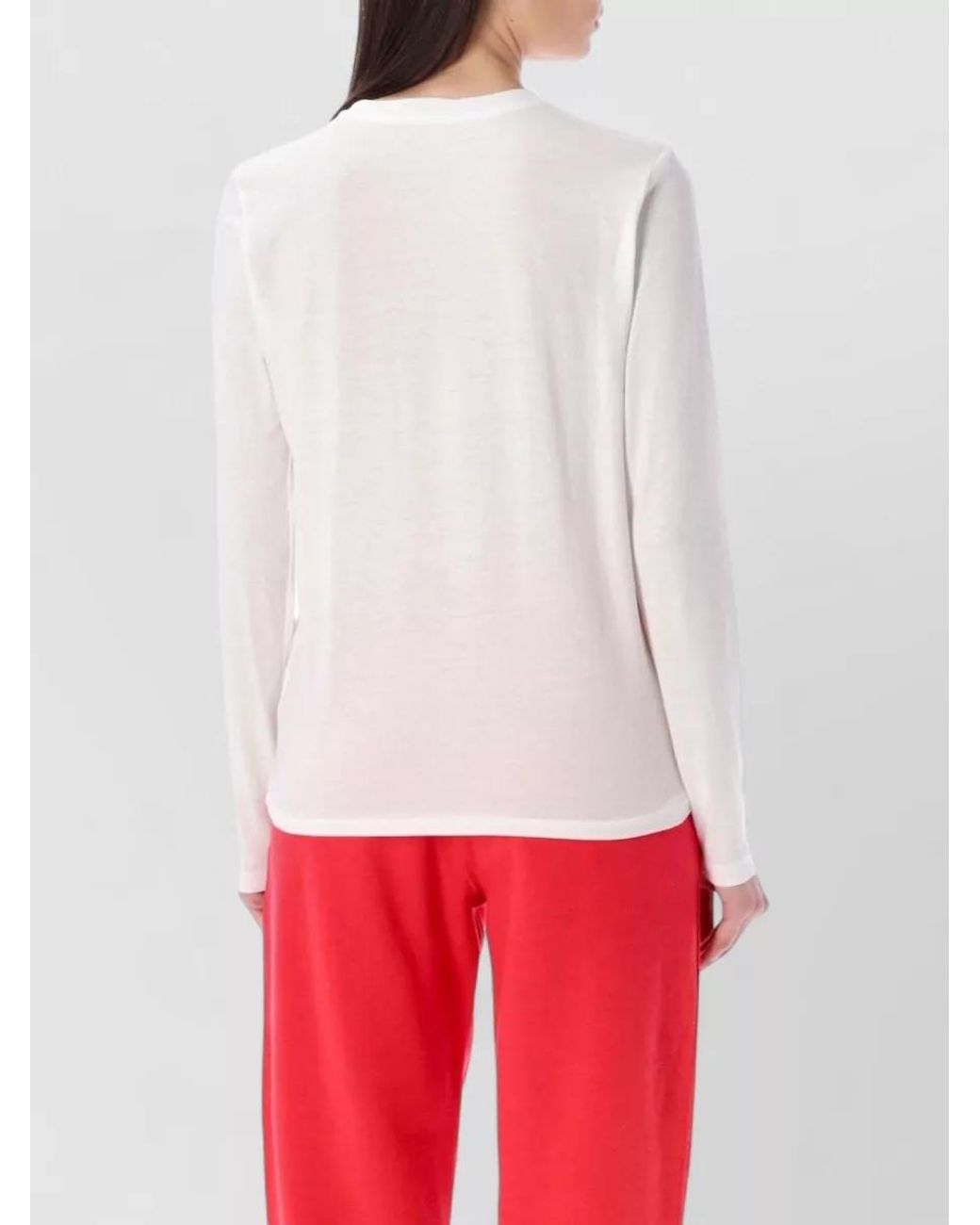 Polo Ralph Lauren Red Cotton Long-Sleeve T-Shirt