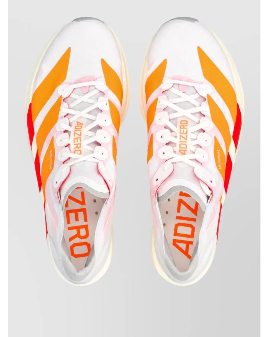 Adidas Originals Pink Textile Lace-Up Running Shoes
