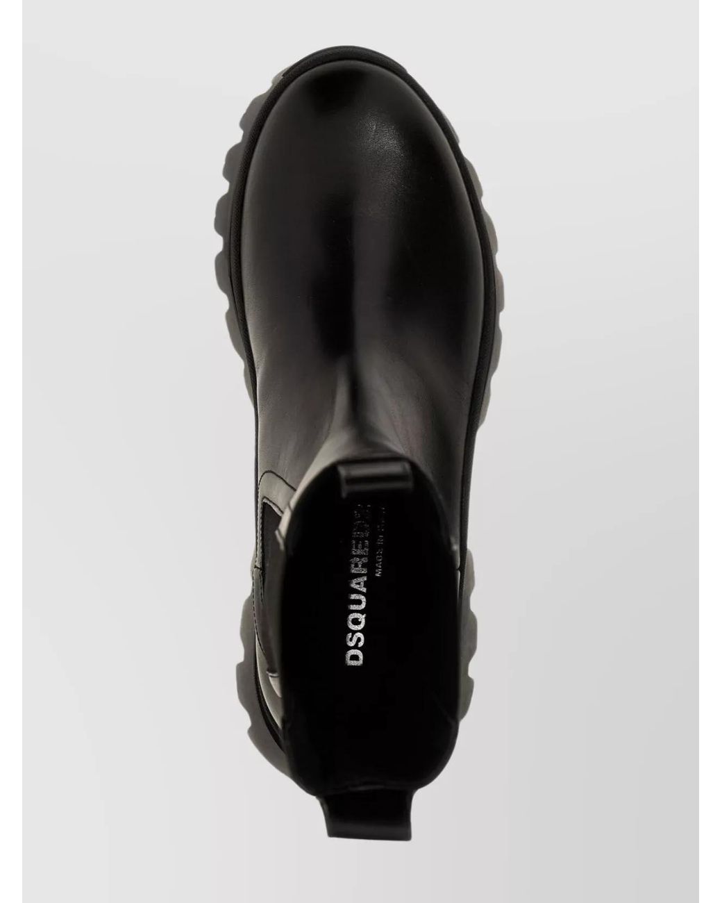 DSquared² Black Leather Ankle Boots