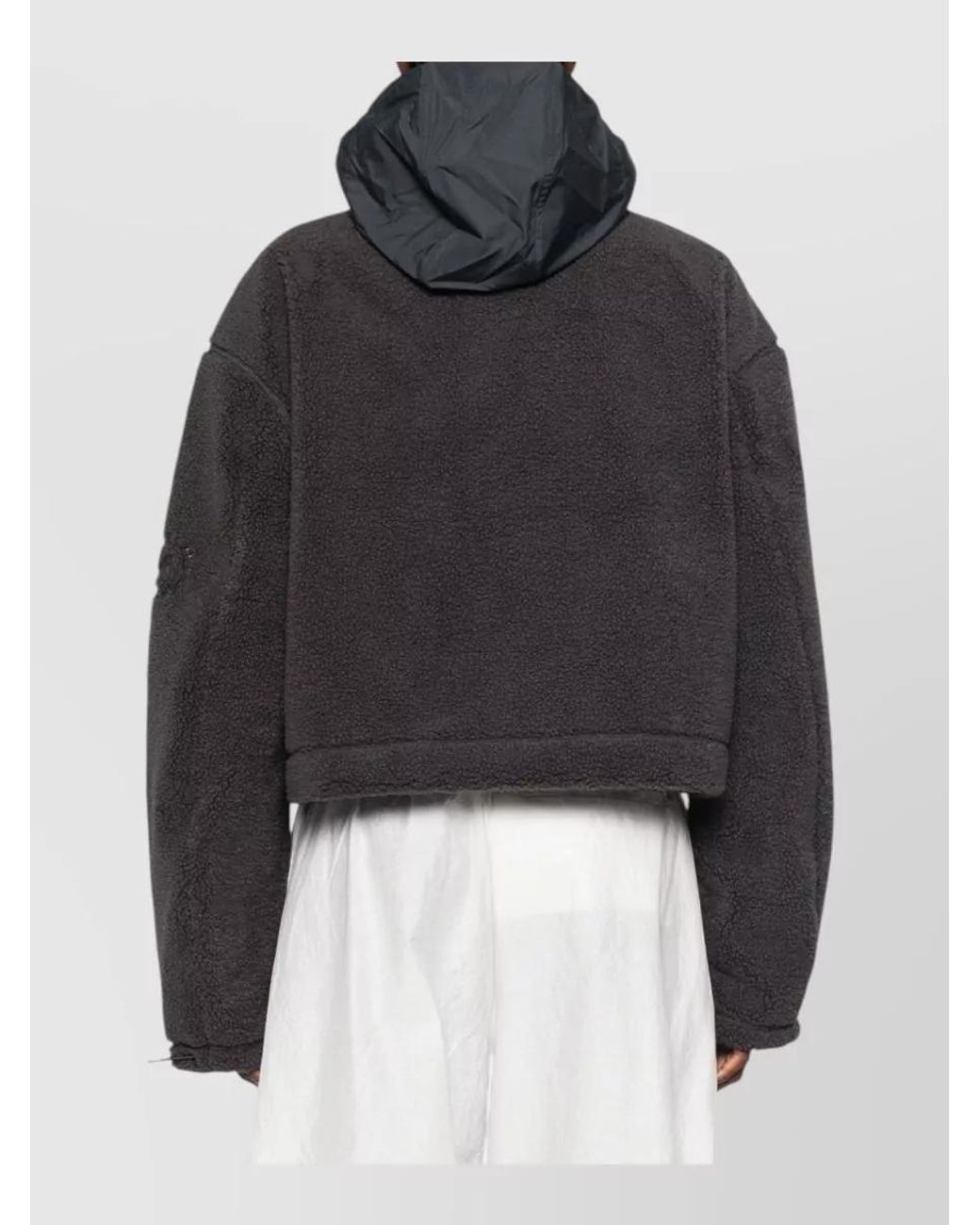 Adidas By Stella McCartney White Hooded Zip-Up Jacket