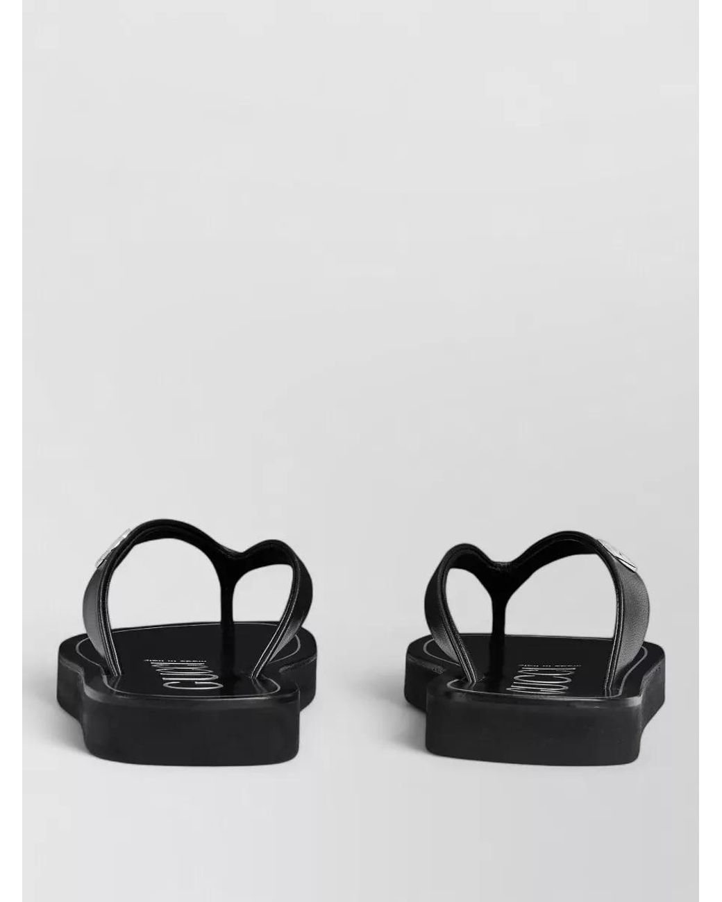 Gucci Multicolor Leather Thong Sandals