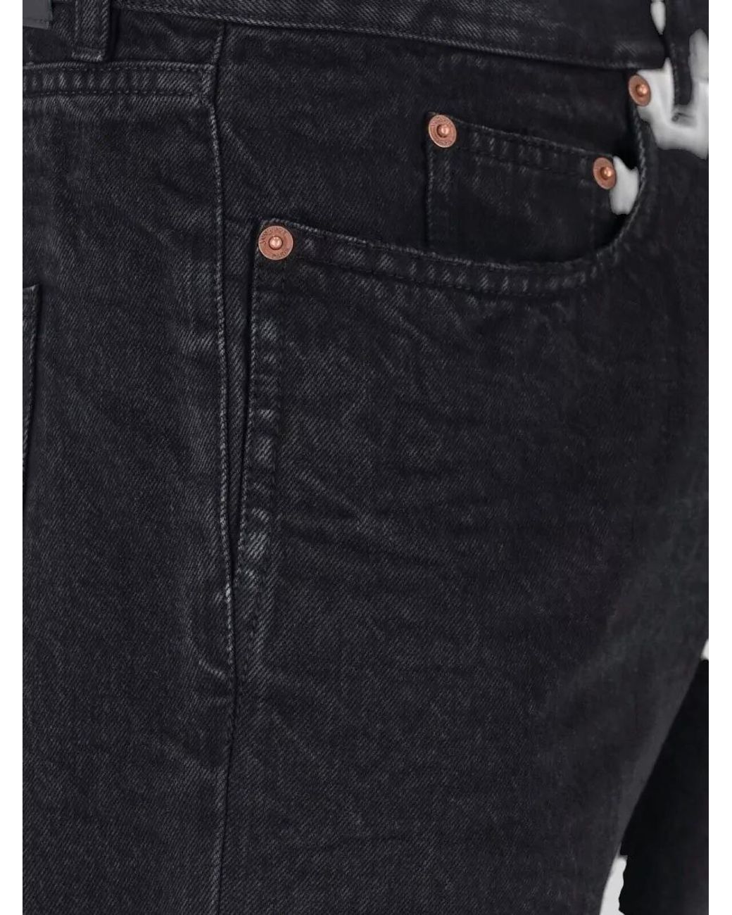 Saint Laurent Blue Slim-Fit Straight-Leg Denim Jeans for men