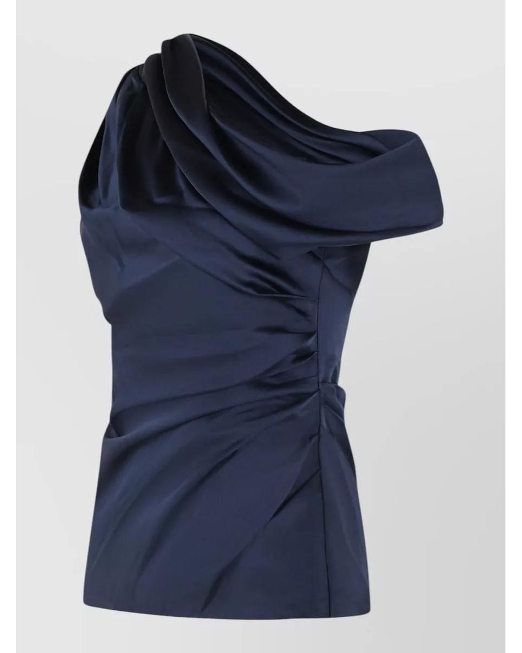 Jonathan Simkhai Blue Acetate Top