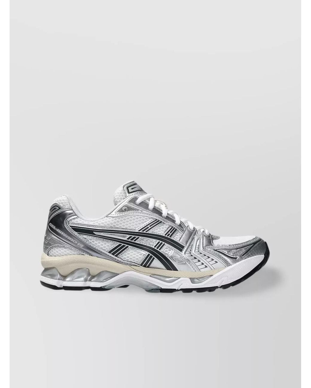 Asics Metallic Synthetic Leather Low-Top Sneakers