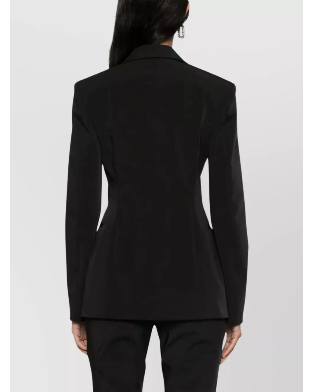 Blumarine Black Single-Breasted Blazer