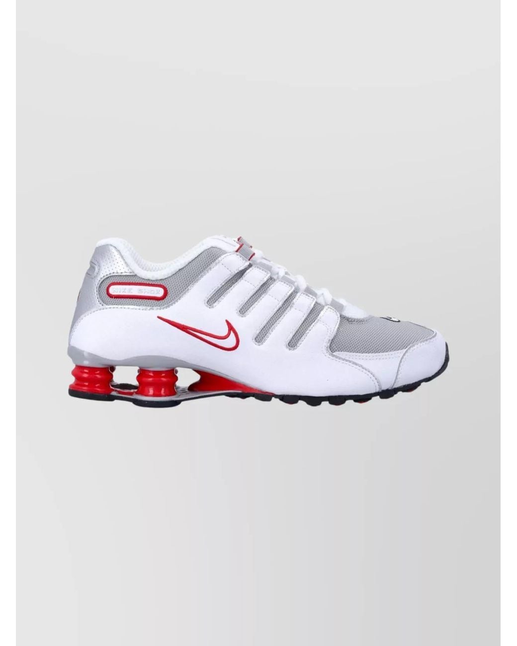 Nike White Leather Low-Top Sneakers