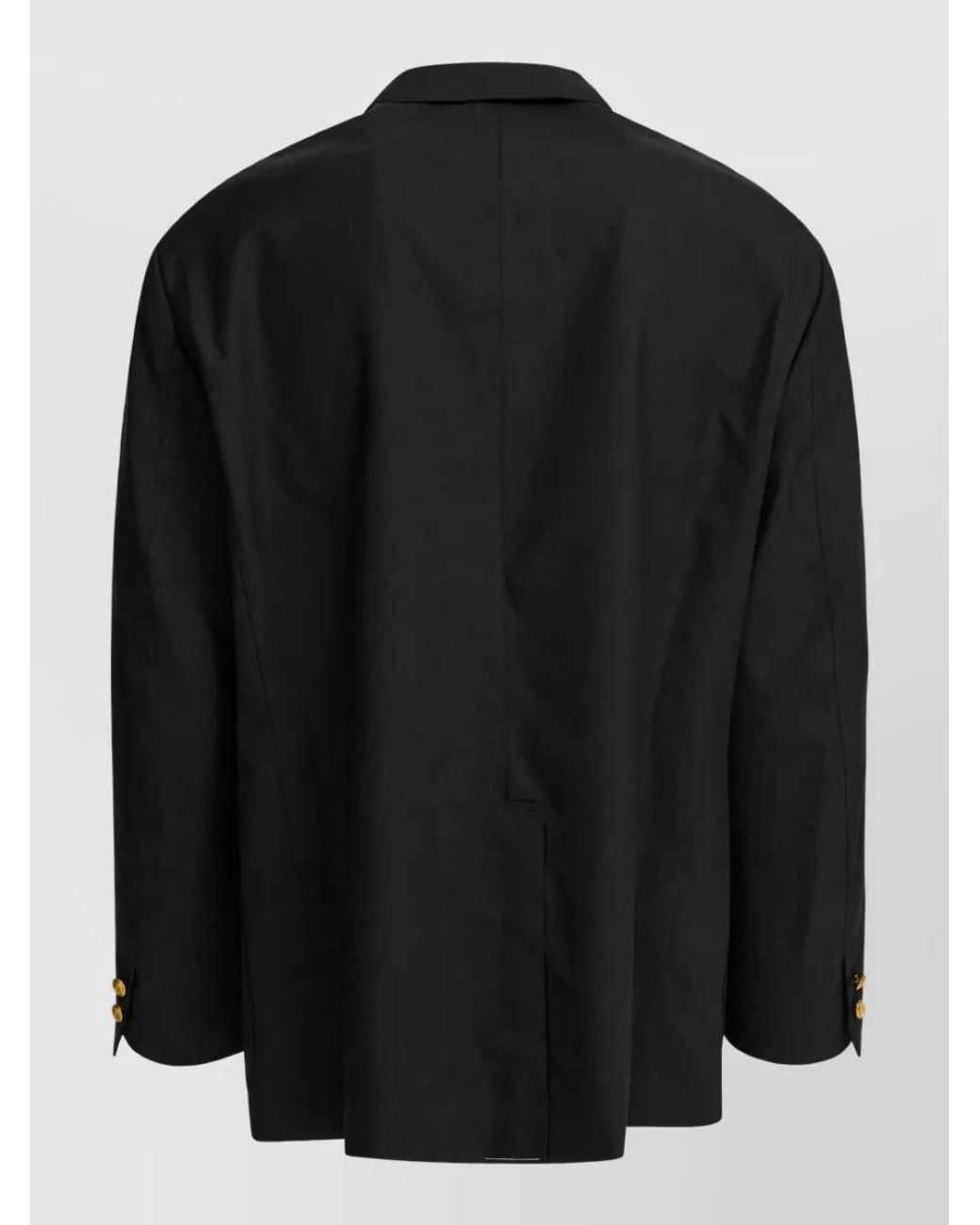 Beams Plus Black Wool Suit Jacket for men