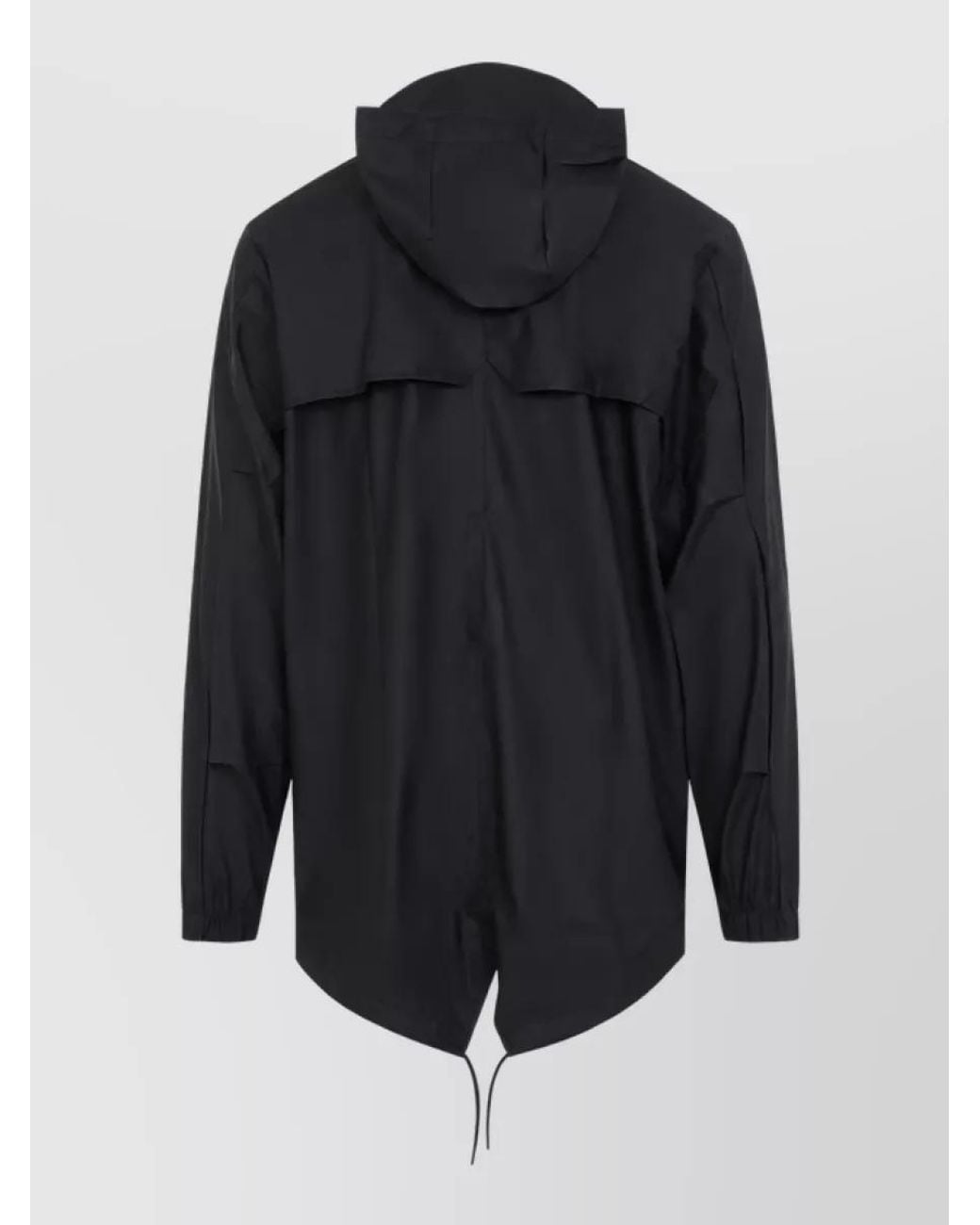Rains Blue Waterproof Fishtail Raincoat for men