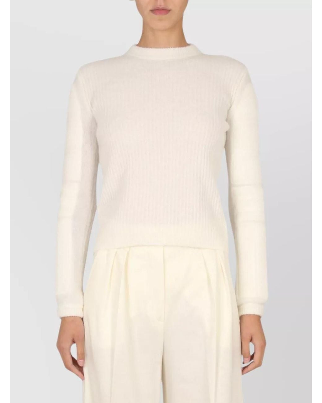 Max Mara Natural Mohair Jumper