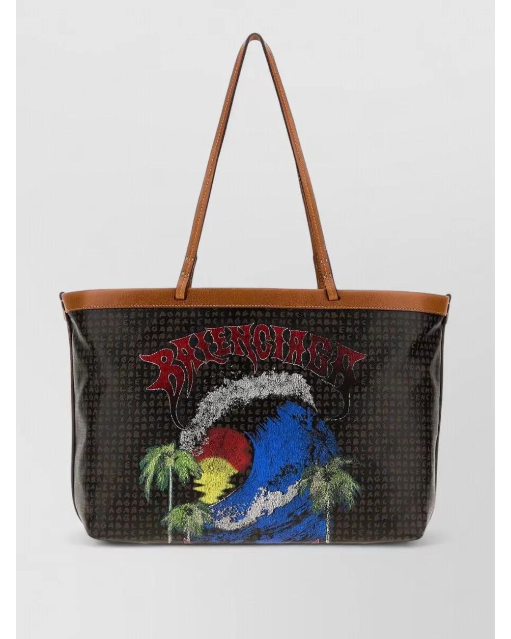 Balenciaga Multicolor Shopping Medium Tote Bag