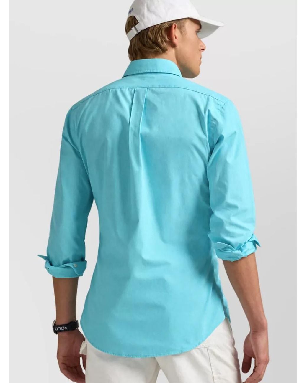 Polo Ralph Lauren Blue Polo Shirt for men