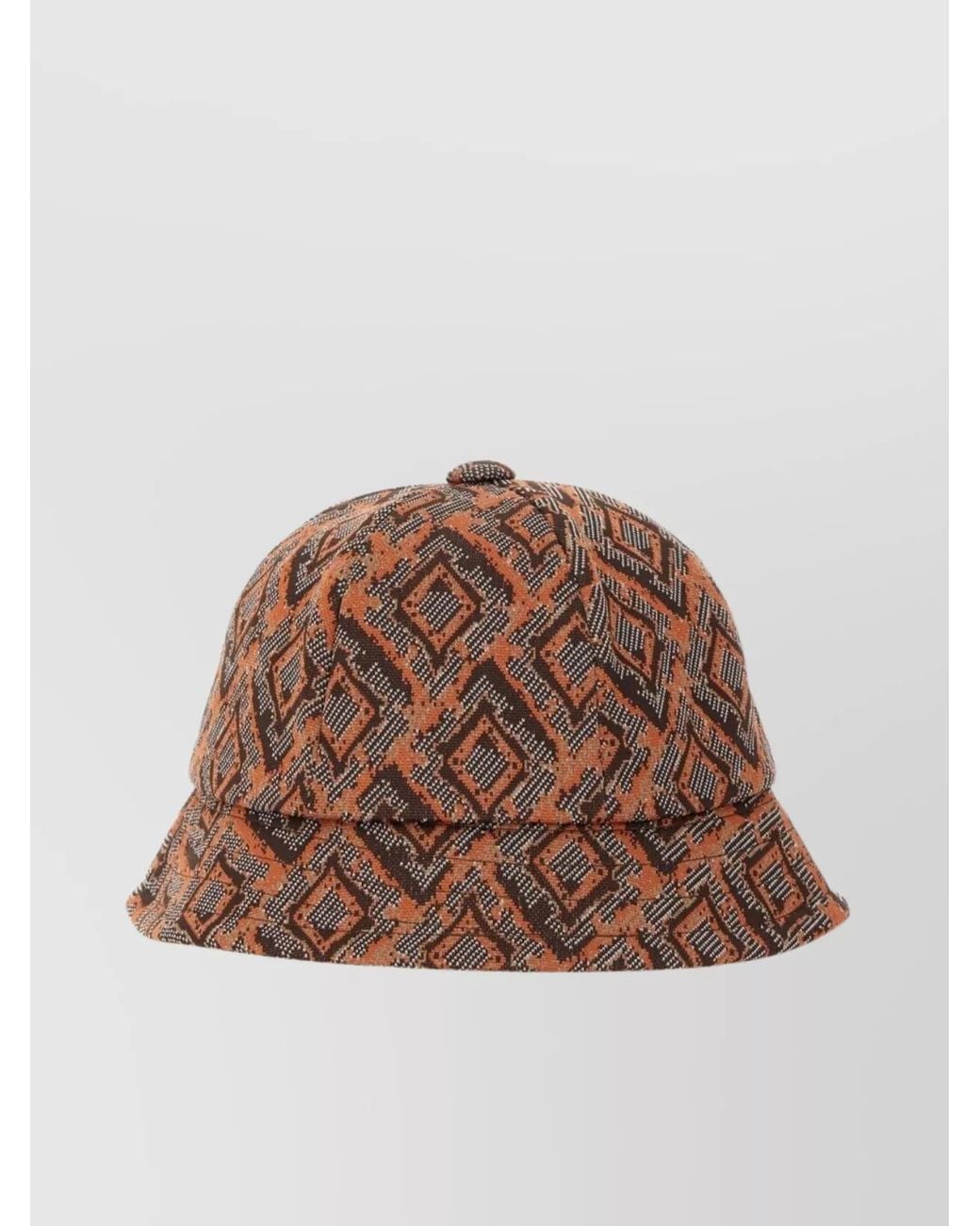 Needles Brown Printed Bucket Hat for men