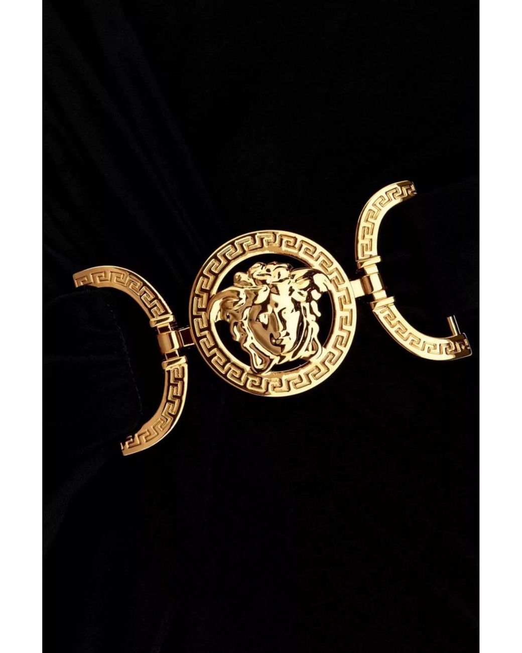 Versace Black Midi Dress