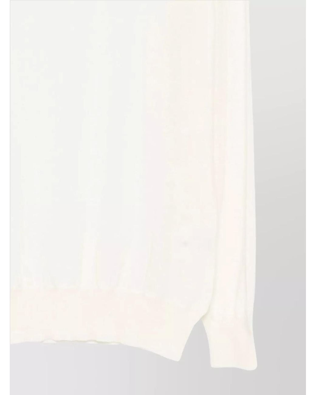 Lardini Natural Silk Cashmere Wool Half-Zip Polo Sweater for men