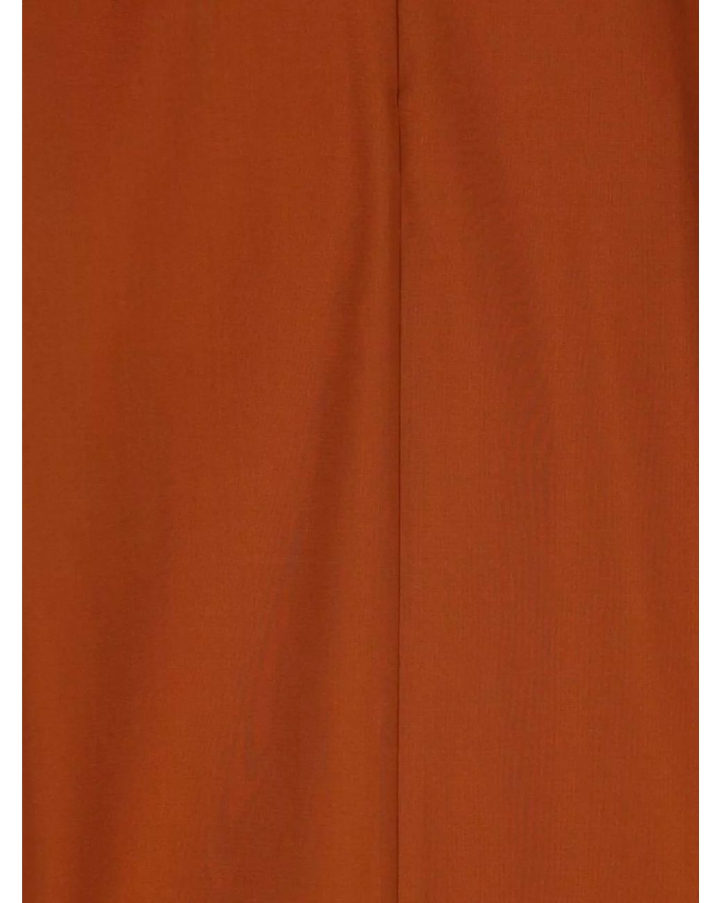 Saint Laurent Brown Silk Halterneck Long-Sleeve Knitted Top