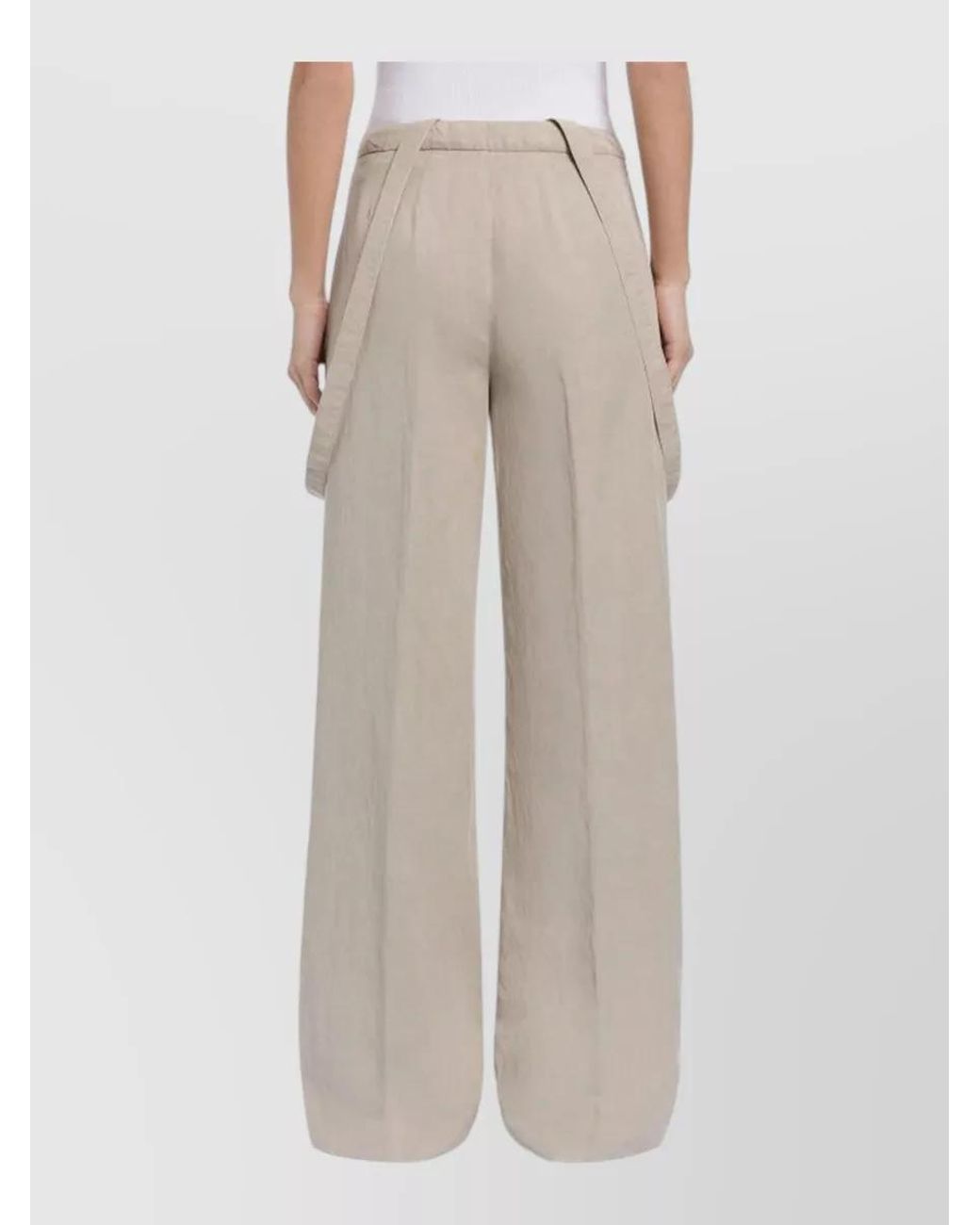 Dondup Natural Wide-Leg Trousers
