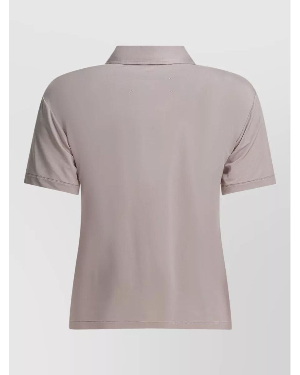 Maison Margiela Gray Polo Shirt