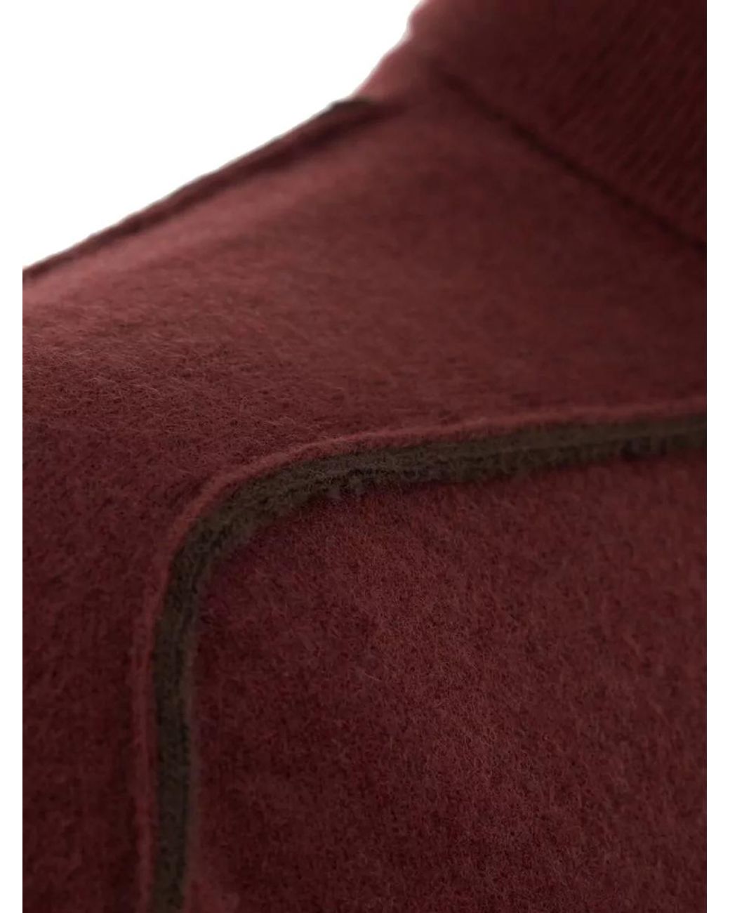 Maison Margiela Red Virgin Wool Sweater for men