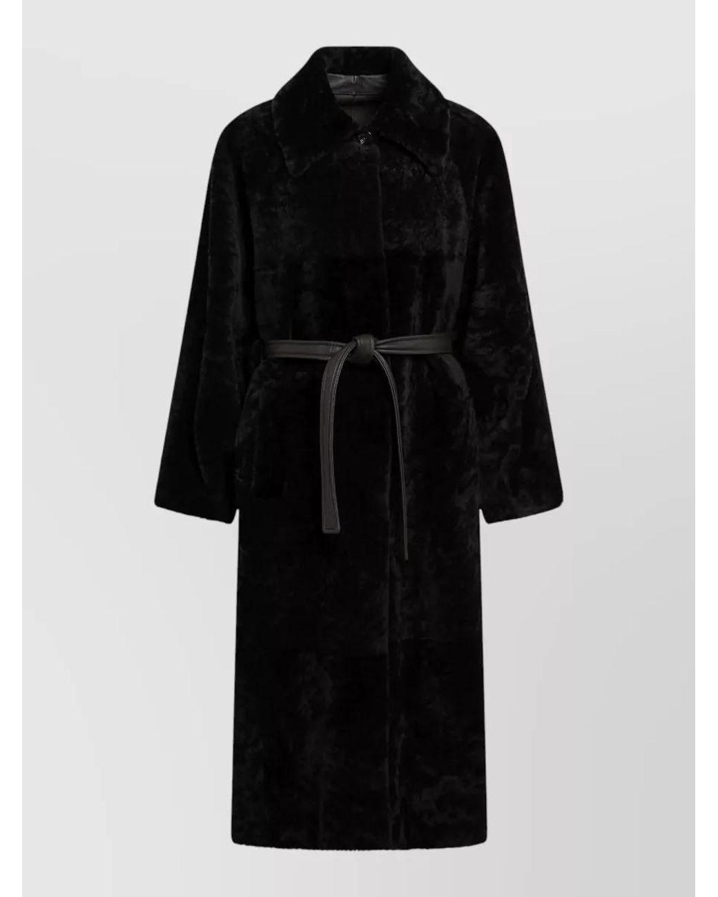 Blancha Black Shearling Jacket