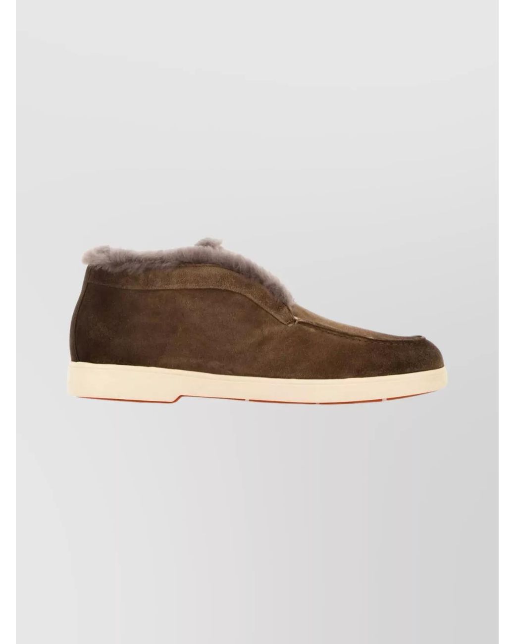Santoni Multicolor Suede Lace-Up Shoes Rubber Sole