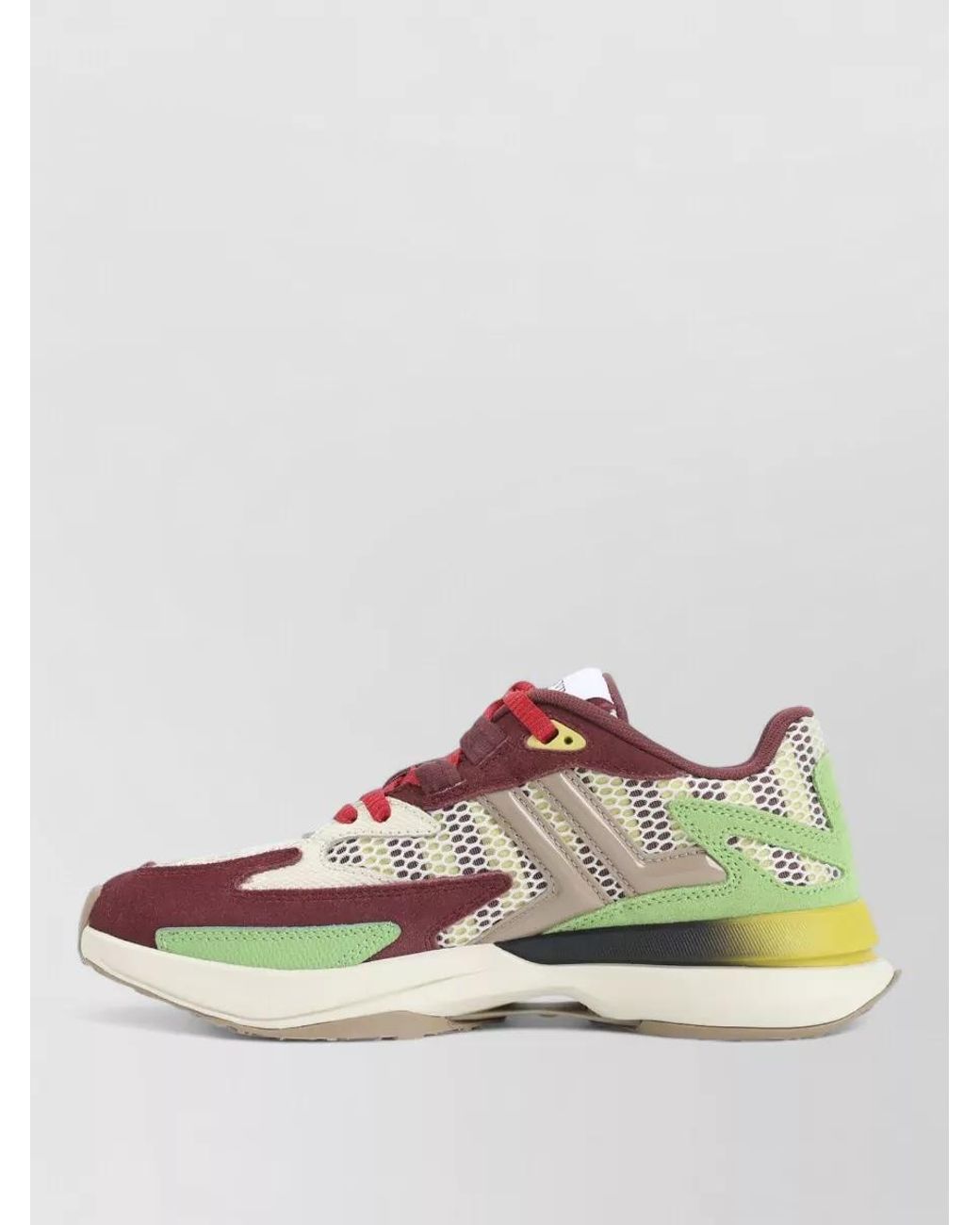 Lanvin Gray Leather Jla Low-Top Sneakers