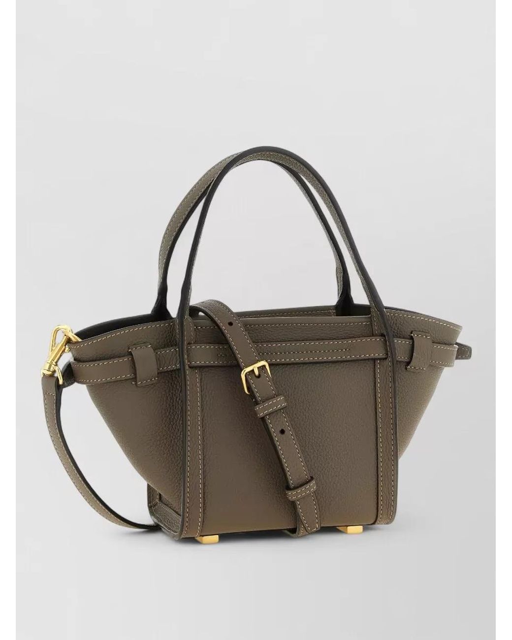 Tod's Metallic T Timeless Mini Leather Shoulder Bag