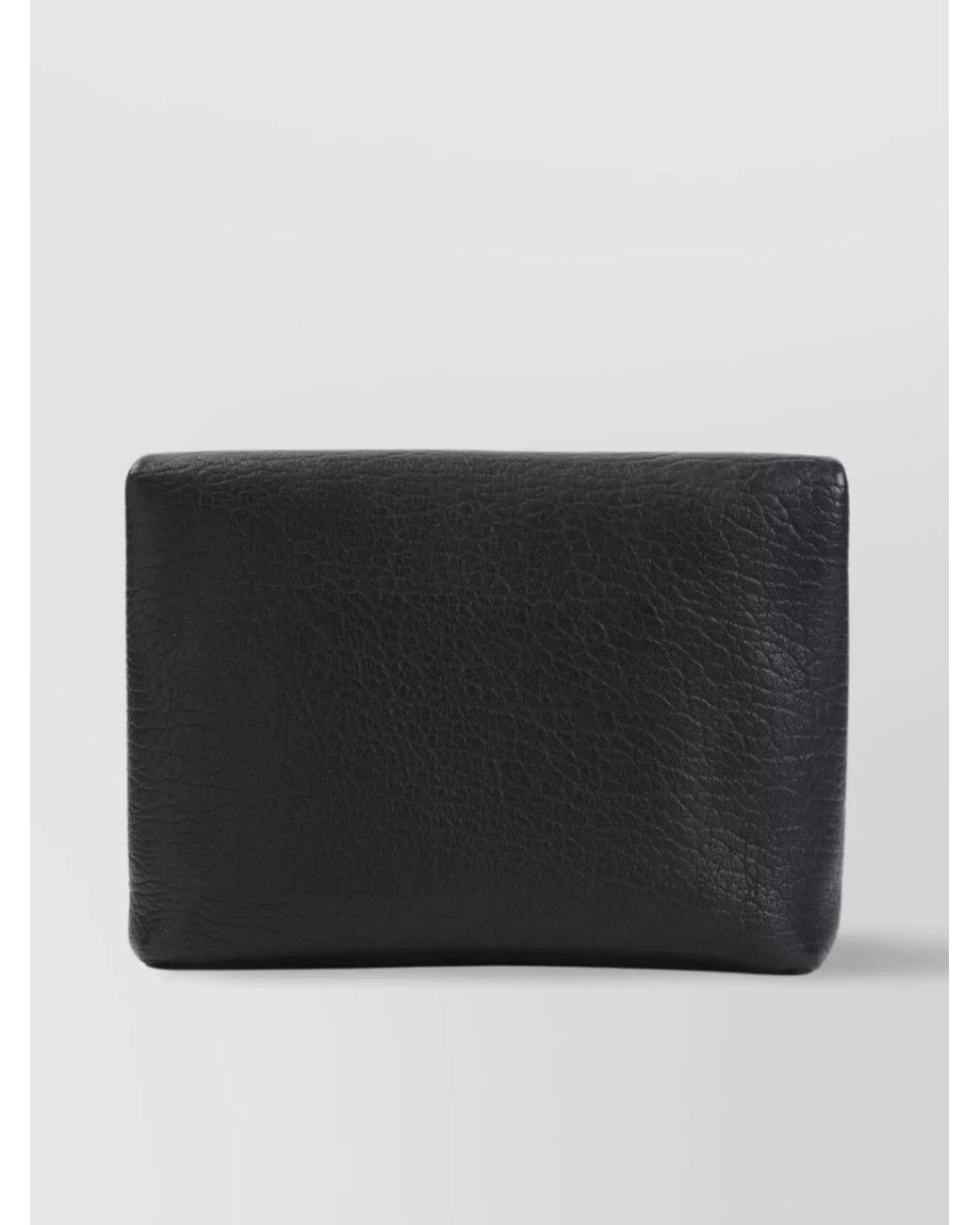 Saint Laurent Black Leather Clutch Bag for men